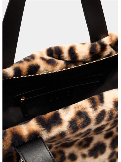 Borsa hobo grande in pelliccia sintetica LIU JO | AF5154E0305/00047